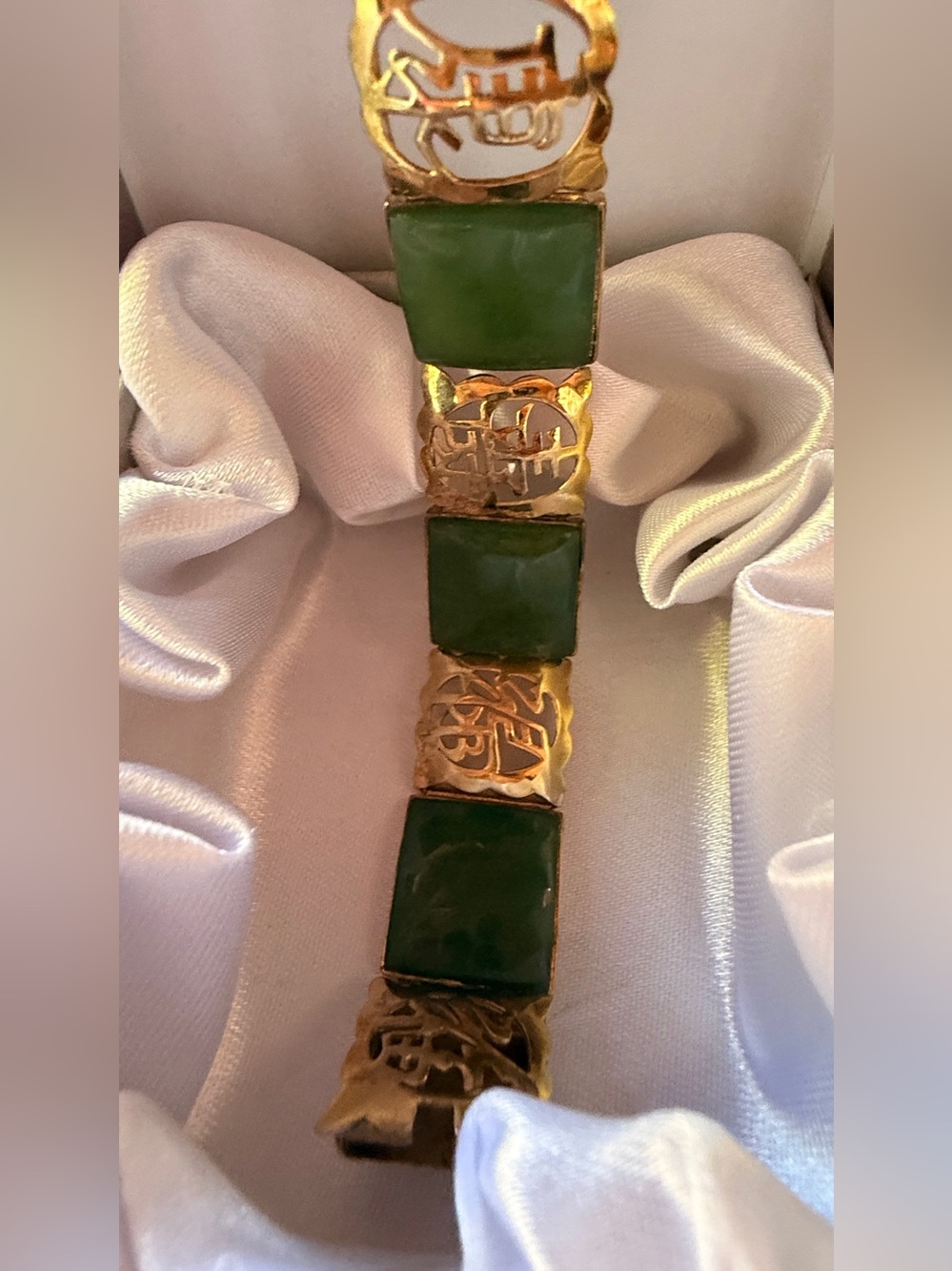 Vintage Jade Bracelet and Pendant